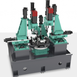 Rotary multi position machining machine