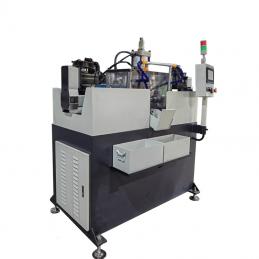 Special double headed automatic tapping machine for shaft type